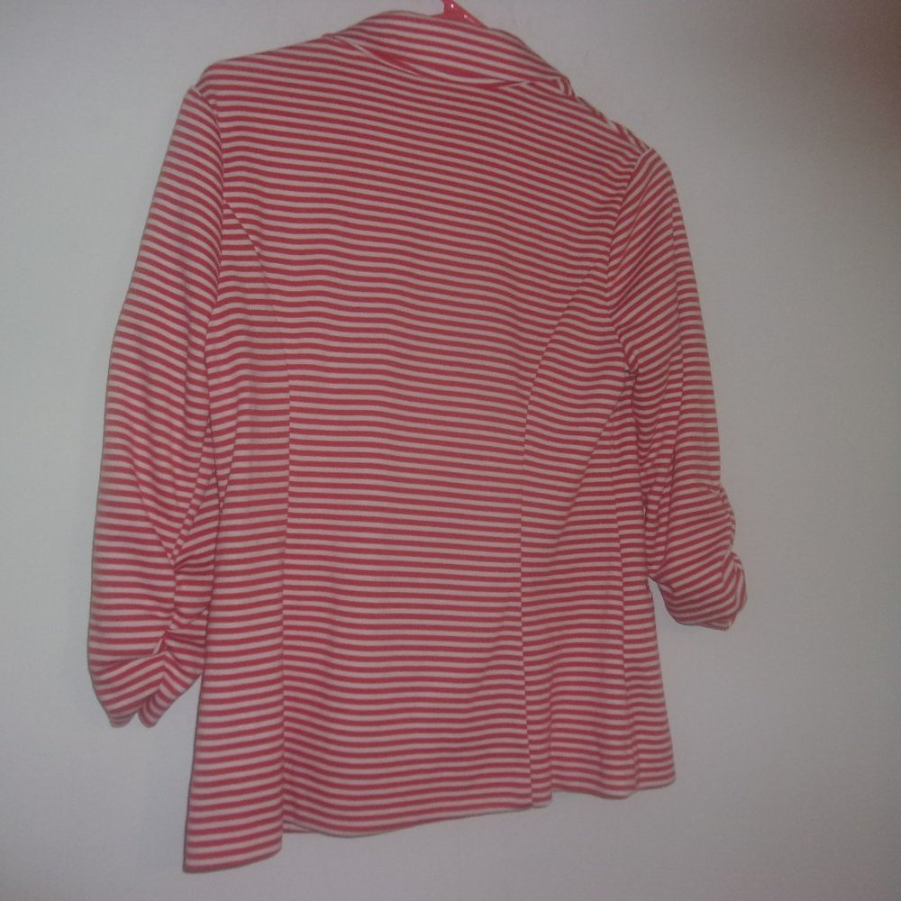 Striped Stretch Jacket - Picture 2 of 5